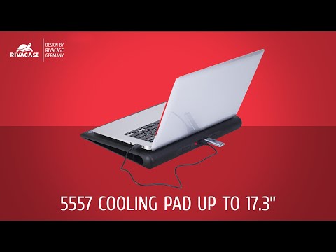 RIVACASE 17.3 colių aušinimo padėklas video