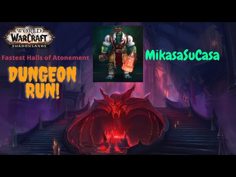 Fastest Halls of Atonement Dungeon Run | Monk Niuzao (BrewMaster) Halls of Atonement +++15| Season 3