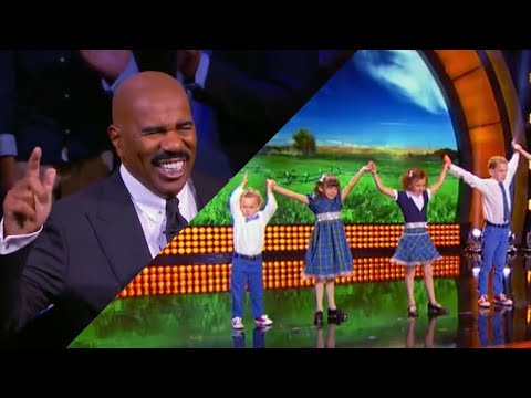 MacMaster Leahy Family with Steve Harvey (Little Big Shots LIVE)