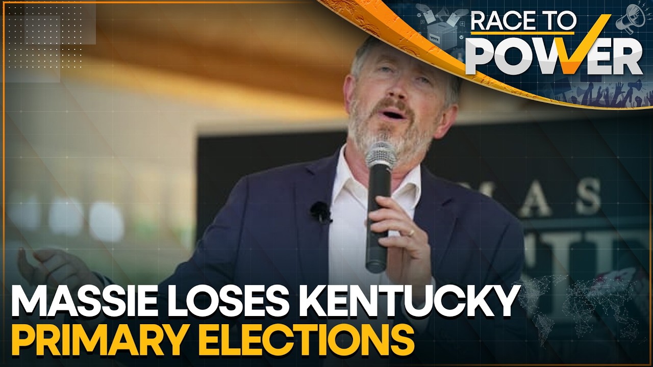 Former Navy Seal Gallrein Defeats Massie in Kentucky Contest | Race to Power | WION