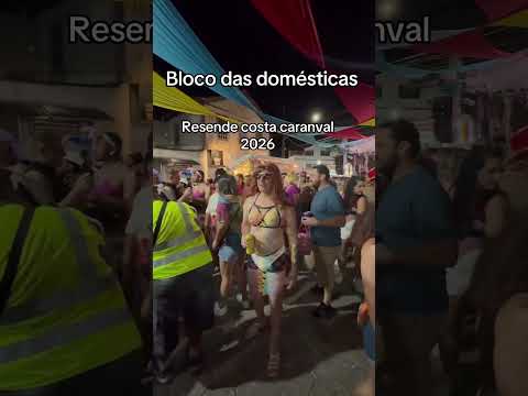 Bloco das domésticas Resende costa mg #carnaval #drone #shorts