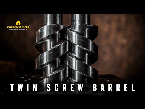Up to 250mm bimetallic twin screw extruder barrel, for blow ...