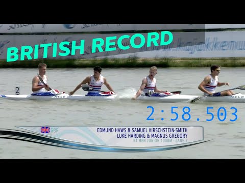 BRITISH RECORD!? K4 1000m - World Championships (OFFICIAL VIDEO)