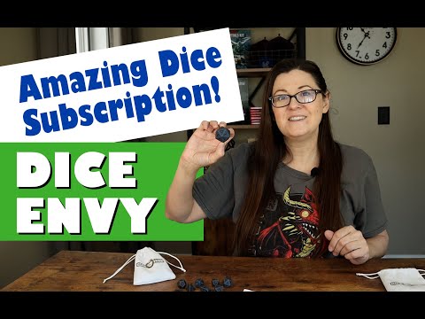 WOW Reviewing absolutely AMAZING DICE! - Dice Envy subscription box
