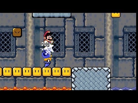 Lemmy's Castle am halb ebenen Weg | Super Mario World SNES