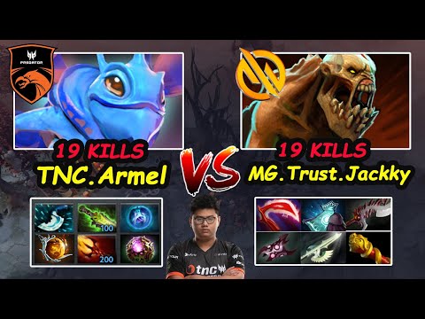 TNC Armel [Puck]  MIDLANE vs MG.Trust Jackky [Lifestealer] King of Sea Carry Dota 2 pro Gameplay