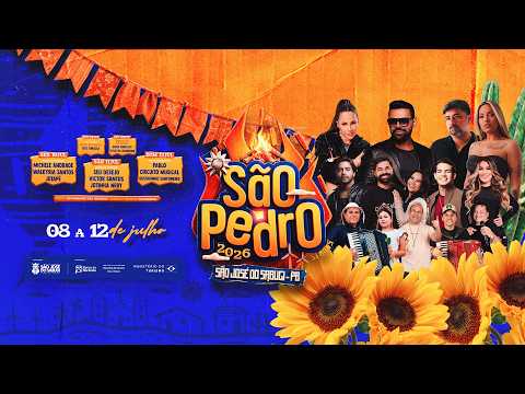 🪗 SÃO PEDRO DE SÃO JOSÉ DO SABUGI | Pablo - Gustavinho e Circuito Musical | 3° DIA - AO VIVO 🔴