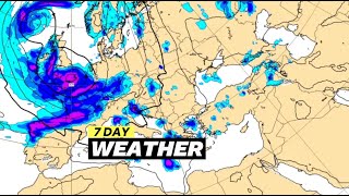 Download the video "European Weather | ECMWF Model Precipitation November 7, 2025 l Rain Storms In Europe"