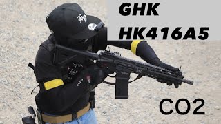 【サバゲ】GHK HK416A5 CO2 デビュー戦CQB GHOST  神戸　