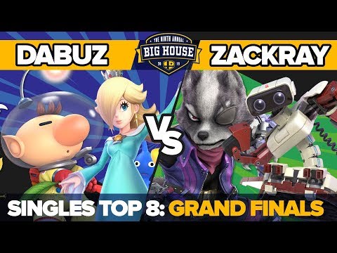Dabuz vs zackray - GRAND FINALS: Ultimate Singles Top 8 - TBH9 | Olimar, Rosalina vs Wolf, R.O.B