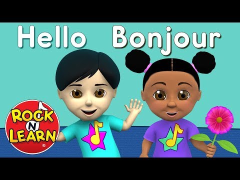 Learn French for Kids - Numbers, Colors \u0026 More - Rock 'N Learn