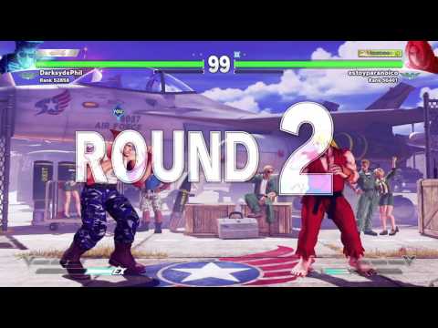 Street Fighter V: Guile Online MP pt22 - What a Lovely Salty End vs. Ken