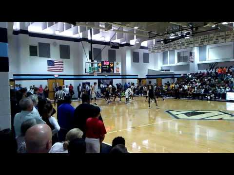 JeKobe Coleman #24 ELCA's Freshman Guard with range shot in Sweet 16 against North Cobb Christian!!