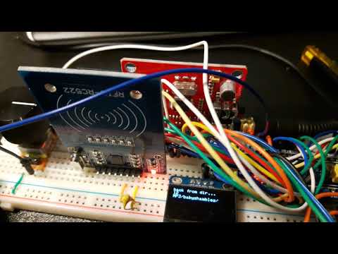 STM32duino (bluepill) VS1053 MP3 tag player
