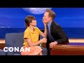 Flirt Fight: Jessica Biel vs. Conan OBrien - CONAN.