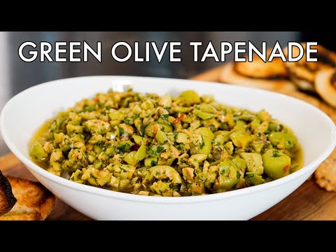 Green Olive Tapenade Recipe