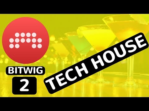 Bitwig Studio 2 - Building A Tech House Groove - feat. (djvicvapor)