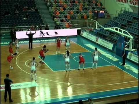 EuroLeague Women 12/13. Round 1. Week 12.  Sparta&K M.R. Vidnoje - Wisla Can-Pack