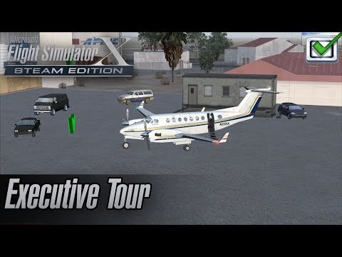 Microsoft Flight Simulator X: Steam Edition - Missions - Executive Tour