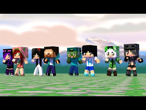 STAY DANCE SUPER IDOL YAY! ARIGATO HEROBRINE MONSTER SCHOOL CLASS - MINECRAFT ANIMATION #shorts
