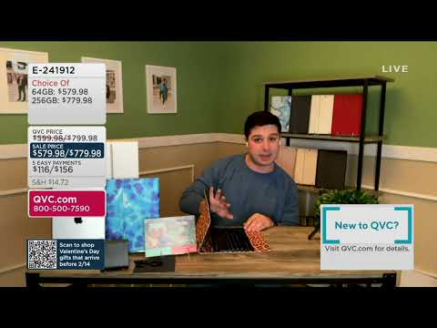 All New Apple iPad 10.2" Gen 9 64GB or 256GB WiFi w/ Voucher & Accessories on QVC