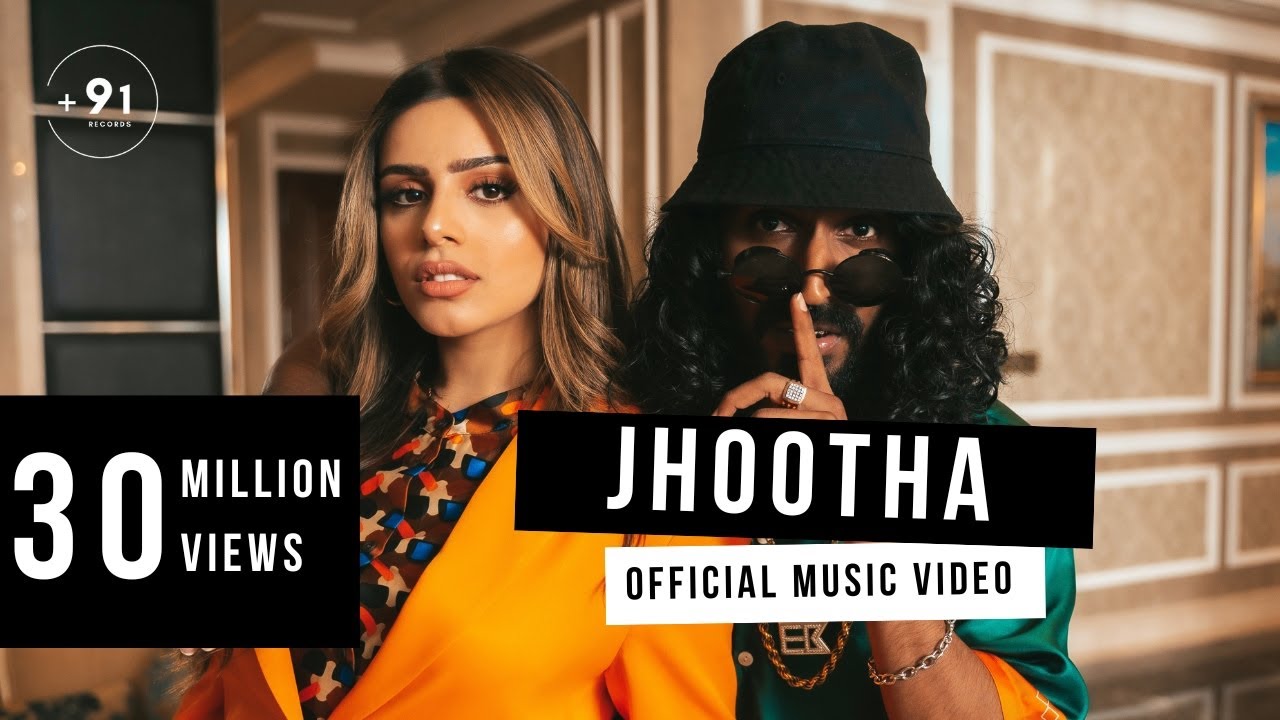 Jhootha song lyrics in Hindi – Emiway, Celina Sharma best 2022