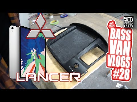 Lancer iPad PRO 11" custom dash panel - BVV#28