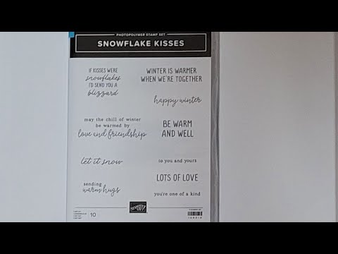 Introducing Snowflake Kisses bundle