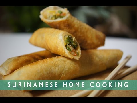 Surinamese Home Cooking - Spring Rolls // Samantha Pollack