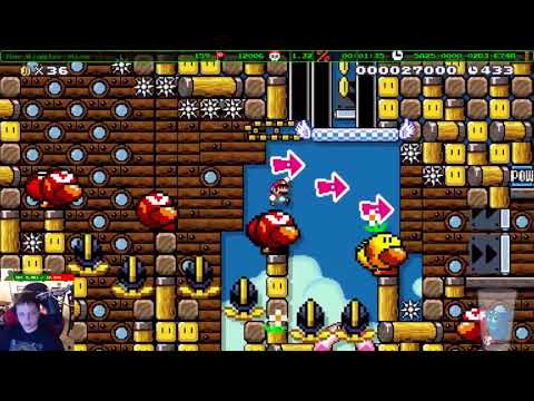 Super Mario Maker - Platforming and Wigglers