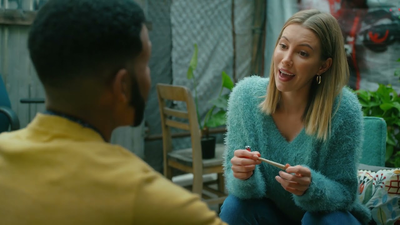 Emily and Hank Smoke For the First Time