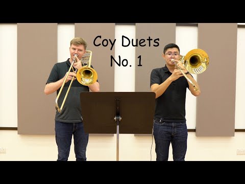 No. 1 - Duets for Trombones - Benjamin Coy