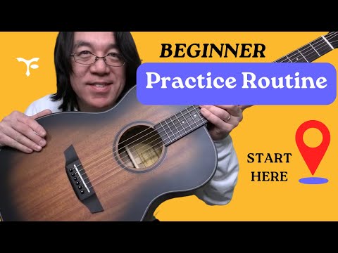 Beginner Guitar Practice Routine