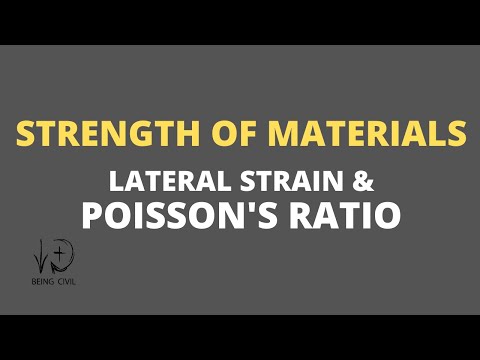 Lateral Strain and Poisson's Ratio | Strength of Material