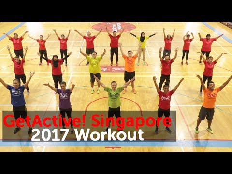 Because It's Singapore! | National Day Parade 2017 theme song | GetActive! Singapore 2017 Workout