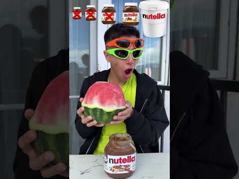 How to make the best CHOCOLATE MELON for mom?😅❤️🍉|#shorts #viral #gukafamilyshow