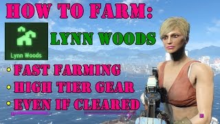 Fallout 4: How To Farm Lynn Woods (Fast Farming)