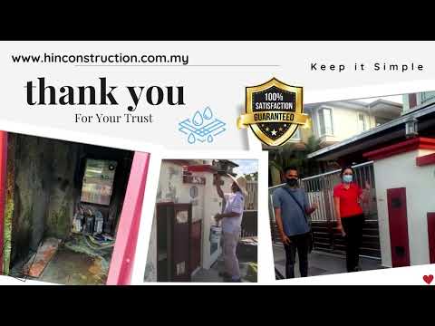 Selangor/Putrajaya/Cyberjaya/KL:- 10 Year's Waterproofing Solution To You.Call The Best Now.
