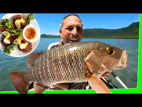 Day 2 mini Mother ship topwater fishing - Fish cakes - catch n cook - EP.582