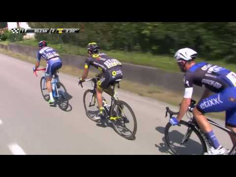 Summary - Stage 4 Tain-l'Hermitage - Belley - Critérium du Dauphiné 2016