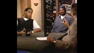 Dj Quik and Mc Eiht squash beef (1999) BET Tonight interview 1 of 2