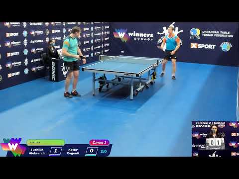 Tuzhilin Aleksandr - Kotov Evgenii The League Of The Best Table Tennis 2 18-00 19.11.2020