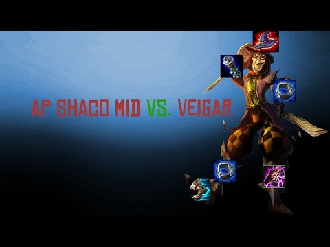 [LoL S5] - DeceiveClone - Shaco vs. Veigar - AP Shaco Mid Gameplay - EUW | HD