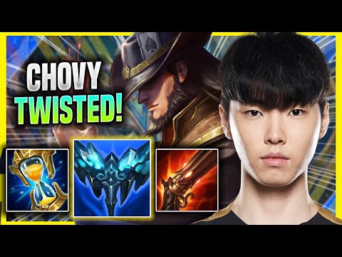 CHOVY IS SO CLEAN WITH TWISTED FATE! - GEN Chovy Plays Twisted Fate MID vs Tristana! | Season 2022