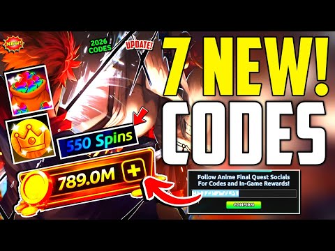 ⚠️DIVINE!💥[CODE]⚠️ ANIME FINAL QUEST ROBLOX CODES FEBRUARY 2026 - ANIME FINAL QUEST CODES