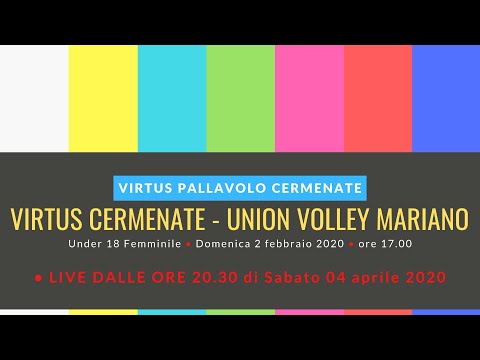U18f 2fase: Virtus Cermenate - Union Volley Mariano