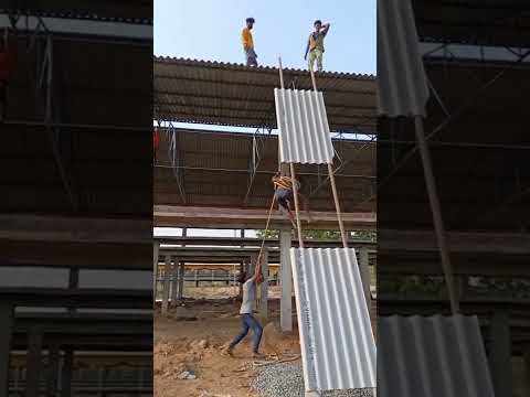 cement sheet fitting ll #shorts