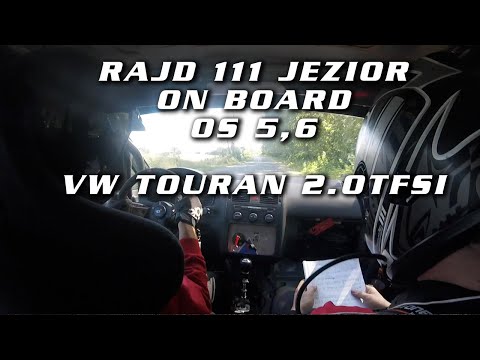 VW TOURAN 2.0TFSI 360KM 4x4 | RAJD 111 JEZIOR - ONBOARD OS 5 i 6