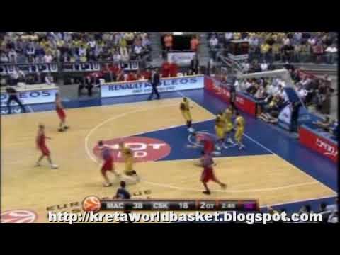 Euroleague 2010 - Week 3 : Maccabi Electra Israel - CSKA Moscow 71-54 (5-11-09) regular - highlights