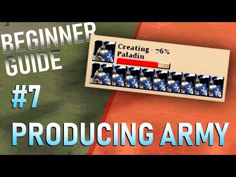 AoE2 Beginner Guide #7 - Producing Army